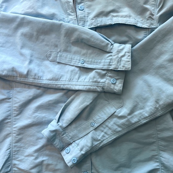 LL Bean Tropicwear Shirt, Long-Sleeve hiking - Picture 6 of 8